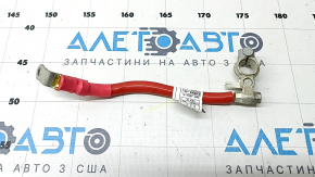 Positive battery terminal for BMW 5 G30 17-21 trunk, without cover