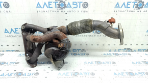 Exhaust manifold with catalytic converter for Mazda 3 19-23 2.5 Mexico built