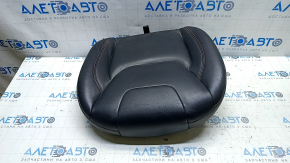 Jeep Cherokee KL 14-18 driver's seat cushion upholstery, black leather