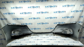 Bare front bumper for a Honda Accord 18-20 without parking sensors, graphite, scratches, dents, bumps
