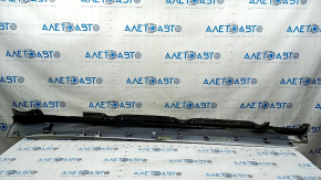 Right side sill for Honda Accord 18-22 with chrome, white, scratches, scuffs, chips