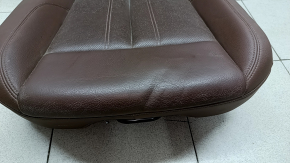 Rear seats, 2nd row, right, Audi Q5 80A 18-20, brown leather, perforated, Sport, dented leather, dry cleanable