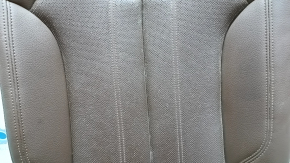 Rear seats, 2nd row, right, Audi Q5 80A 18-20, brown leather, perforated, Sport, dented leather, dry cleanable
