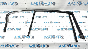 Upper rear left door molding for BMW 5 G30 17-23 chrome