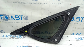Rear left window, blind glass, Honda Accord 18-22, chrome, scratches on chrome, cut seal