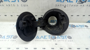 Fuel filler flap assembly with housing for Mazda 3 22-24 4d with lock, Mexico built, broken mount