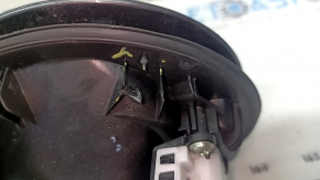 Fuel filler flap assembly with housing for Mazda 3 22-24 4d with lock, Mexico built, broken mount