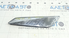 Left fender vent trim for BMW 5 G30 17-23, chrome, scratches
