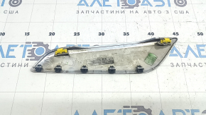 Right fender vent trim for BMW 5 G30 17-23, chrome, scratches