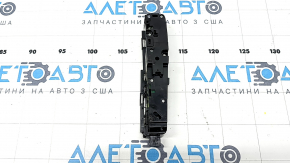 BMW 5 G30 17-23 center console button block for parking sensors, scratches, chrome bulging