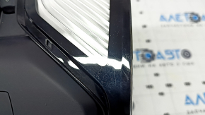 BMW 5 G30 17-23 front light, black, under the sunroof, two parts, scratches