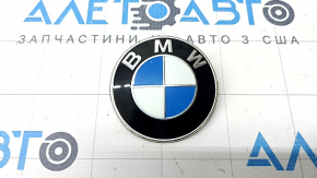 Emblem hood badge BMW 5 G30 17-23 climbed varnish