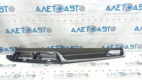 BMW 5 G30 17-23 Fineline Ridge wood trim panel, right, with backlight