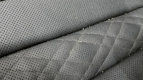 Passenger seat BMW 5 G30 21-23 with airbag, electric, heated, perforated, Sensatec leather, black, Sport
