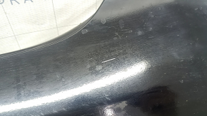 Left side sill for BMW 5 G30 17-23, black, scratches
