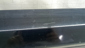 Left side sill for BMW 5 G30 17-23, black, scratches