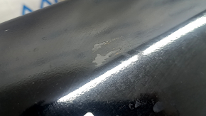 Left side sill for BMW 5 G30 17-23, black, scratches