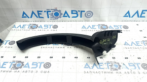 Right trunk lid hinge trim for BMW 5 G30 17-23 black, scratches
