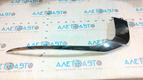 Mitsubishi Outlander 22-25 chrome front bumper molding, upper left