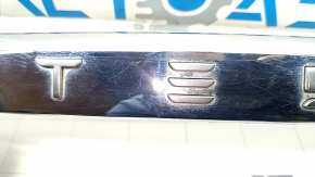Tesla Model X 16-21 Type 3 Trunk Door Molding, Chrome, Scratched