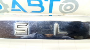 Tesla Model X 16-21 Type 3 Trunk Door Molding, Chrome, Scratched