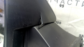Left side mirror Toyota Highlander 20-24, 7 pins, turn signal, heated, BSM, graphite, scratches on the turn signal, broken housing