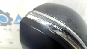 Right side mirror for Toyota Highlander 20-25, 7 pins, turn signal, heated, BSM, graphite, scratches on the turn signal