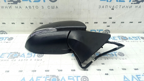 Right side mirror for Toyota Highlander 20-25, 7 pins, turn signal, heated, BSM, graphite, scratches on the turn signal