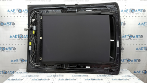 Panoramic view of the Jaguar F-Pace X761 17-23 black curtain