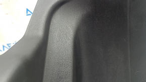 Rear left door sill plate for Jaguar F-Pace X761 17-18, black, scratches