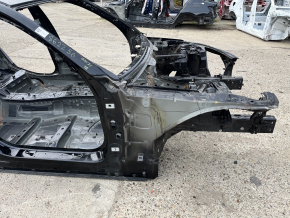 Front right quarter panel for BMW 5 G30 17-23 on the body, black