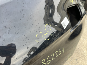 Quarter wing rear right BMW 5 G30 17-23 on the body, black