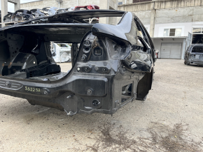 Quarter wing rear right BMW 5 G30 17-23 on the body, black