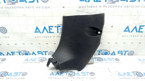 Toyota Highlander 20-24 black, scratched, front lower left pillar trim