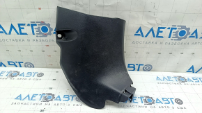 Toyota Highlander 20-24 black, scratched, front lower right pillar trim