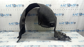 The front left fender liner of a Honda Accord 18-22 is torn at the mounting point.
