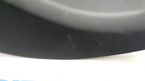 Tesla Model X 16-21 right lower front pillar trim, black, scratches, broken mount