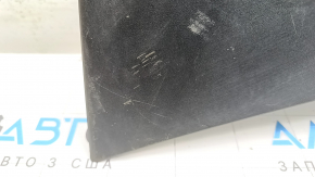 Tesla Model X rear underhood trunk trim scratches 16-21