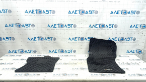 Set of floor mats for Jaguar F-Pace X761 17-25 rubber black without JAGUAR inscription