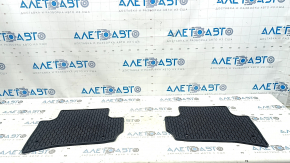 Set of floor mats for Jaguar F-Pace X761 17-25 rubber black without JAGUAR inscription