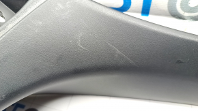 Tesla Model X 16-21 right trunk door trim, black, scratches
