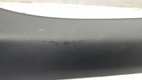Tesla Model X 16-21 right trunk door trim, black, scratches