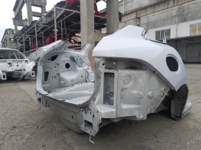 Jaguar F-Pace X761 17-25 rear right quarter wing, white, on the body, aluminum, putty 0.4mm-1.3mm