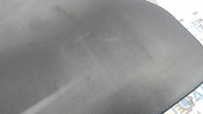 Jaguar F-Pace X761 17-20 black lower tailgate trim, scratches, worn