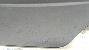 Jaguar F-Pace X761 17-20 black lower tailgate trim, scratches, worn