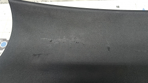 Jaguar F-Pace X761 17-20 black lower tailgate trim, scratches, worn