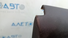 Door trim card front left Ford Escape MK3 17-19 rest, black, armrest leather, with chrome handle, scratches