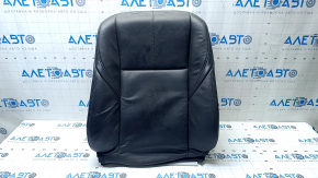 Toyota Avalon 13-18 passenger seat back upholstery, black leather, heated