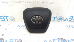 Black steering wheel airbag for the driver's side of the Toyota Highlander 20-21