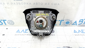 Black steering wheel airbag for the driver's side of the Toyota Highlander 20-21